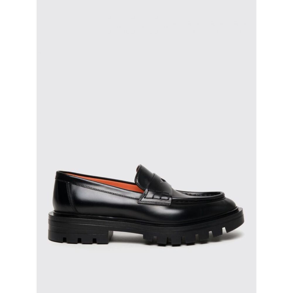 Santoni Loafer Woman Black